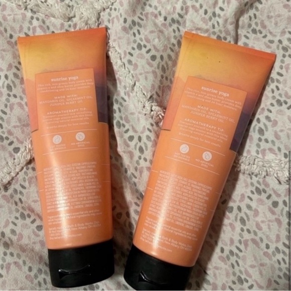 Bath and Body Works Aromatherapy Sunrise Yoga Moisturizing Body Cream, Pack of 2 - Picture 4 of 4